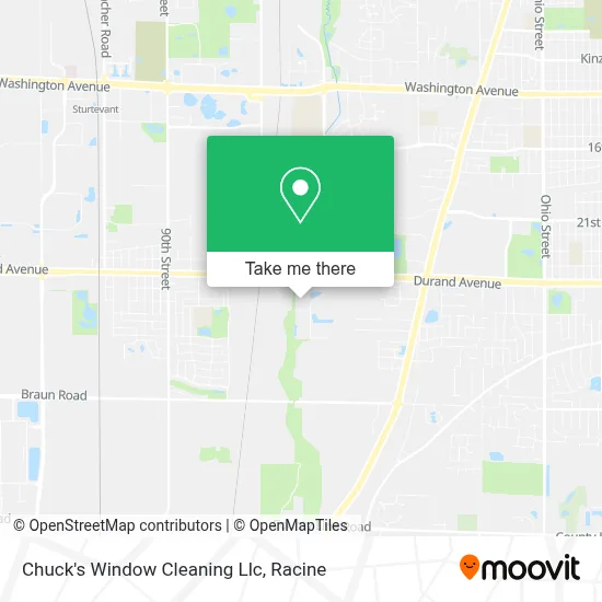Chuck's Window Cleaning Llc map