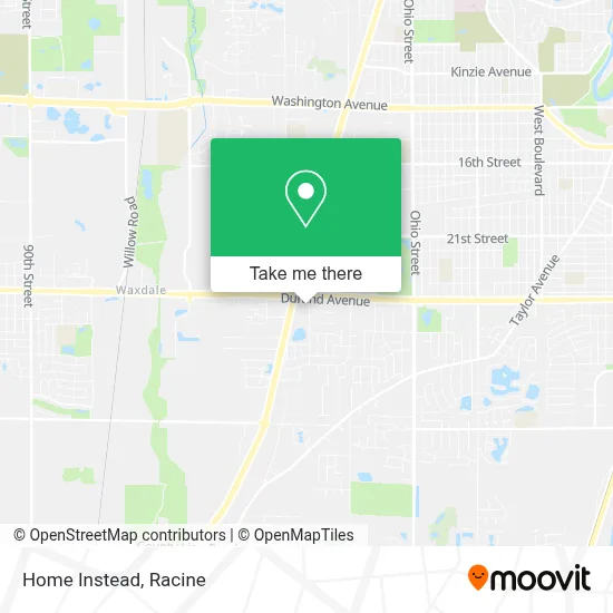 Home Instead map