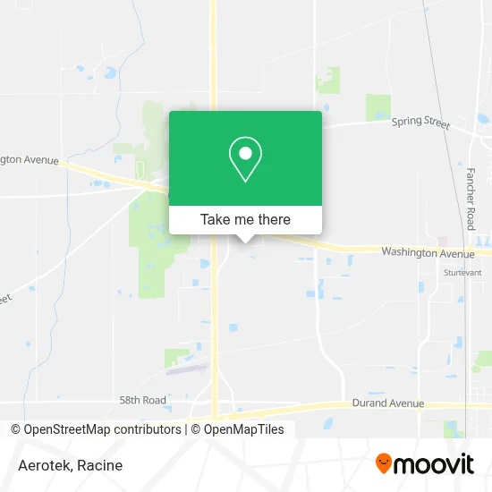 Aerotek map