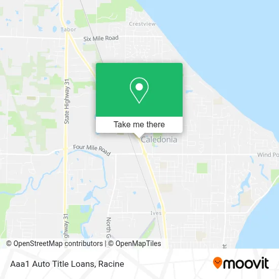 Aaa1 Auto Title Loans map