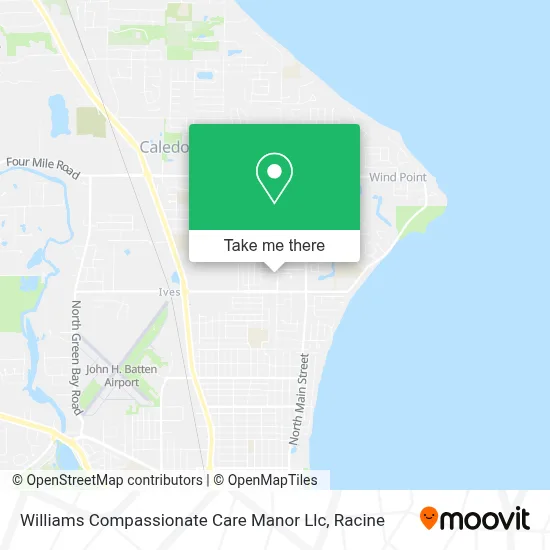 Williams Compassionate Care Manor Llc map