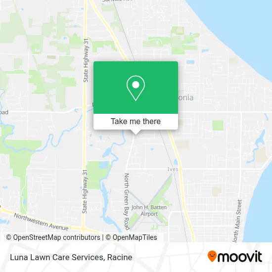 Luna Lawn Care Services map