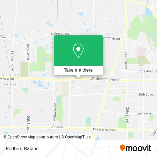 Redbox map
