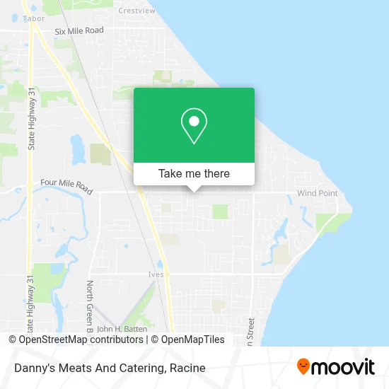 Danny's Meats And Catering map