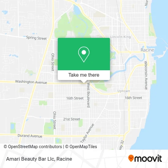 Amari Beauty Bar Llc map