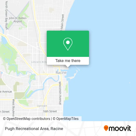 Pugh Recreational Area map