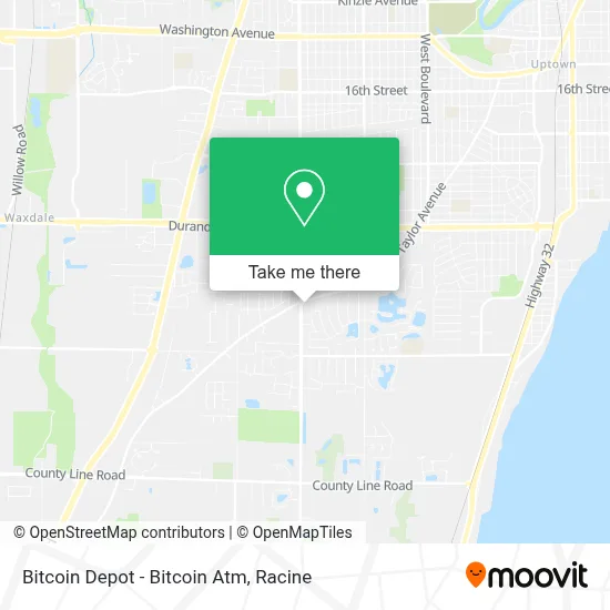 Bitcoin Depot - Bitcoin Atm map