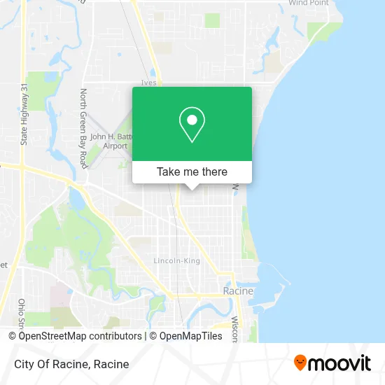 City Of Racine map