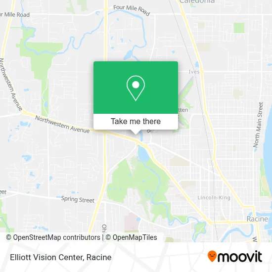 Elliott Vision Center map