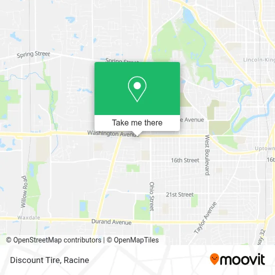 Discount Tire map