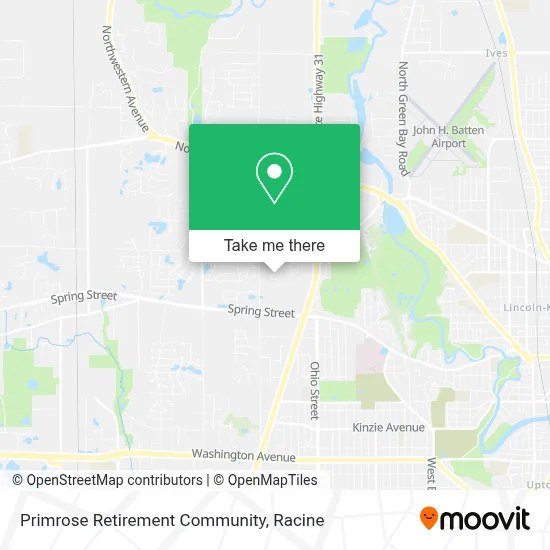 Primrose Retirement Community map