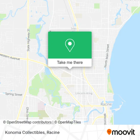 Konoma Collectibles map