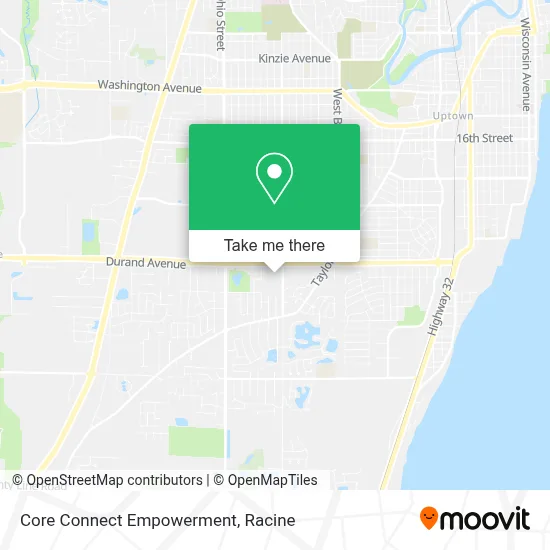 Core Connect Empowerment map