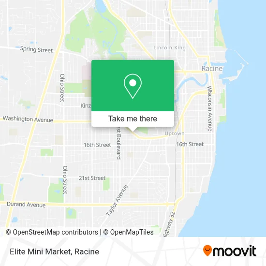 Elite Mini Market map
