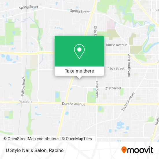 U Style Nails Salon map
