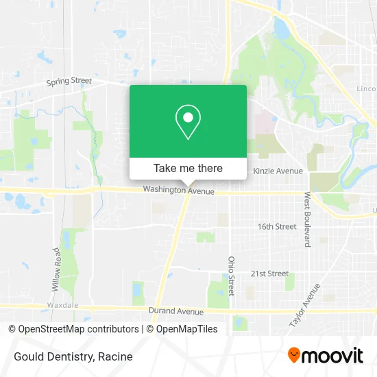 Gould Dentistry map