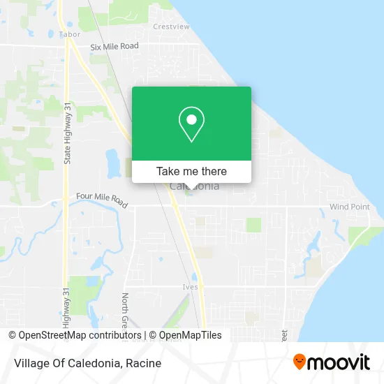 Village Of Caledonia map