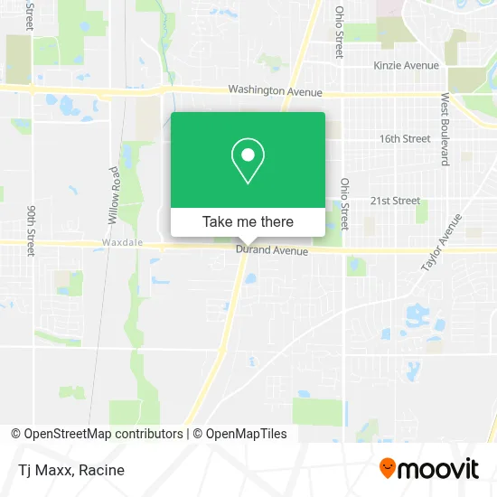 Tj Maxx map