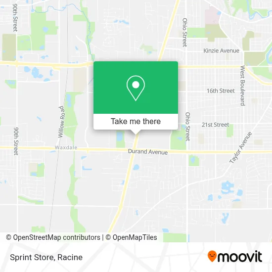 Sprint Store map