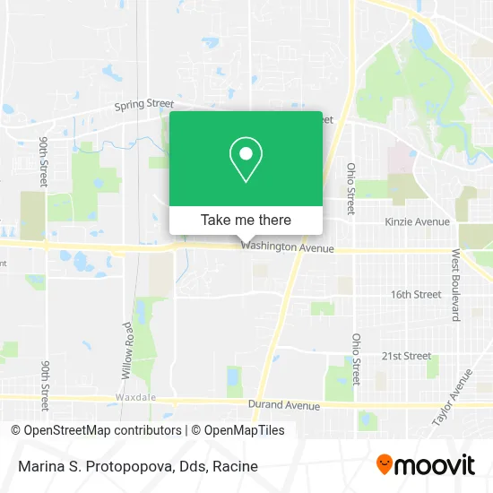 Marina S. Protopopova, Dds map