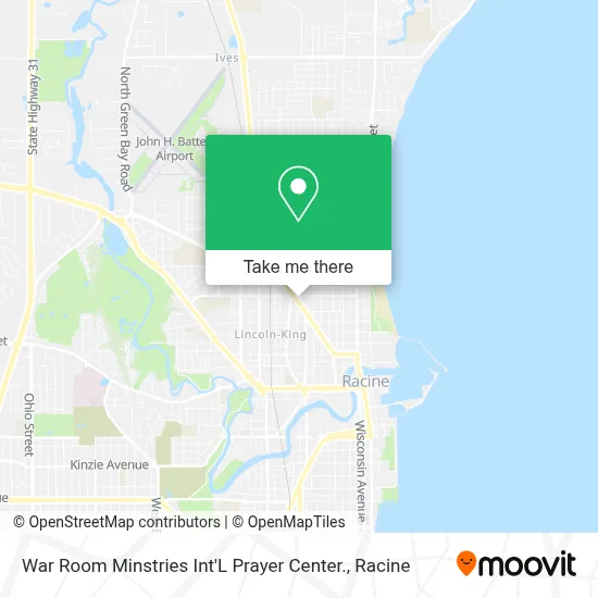 War Room Minstries Int'L Prayer Center. map