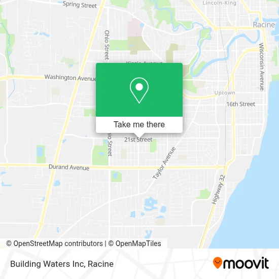 Building Waters Inc map
