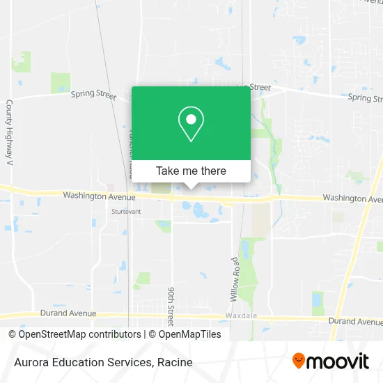 Aurora Education Services map