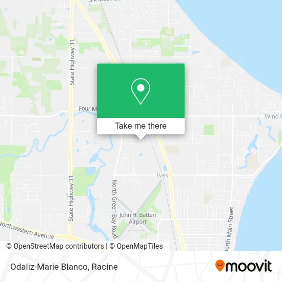 Odaliz-Marie Blanco map