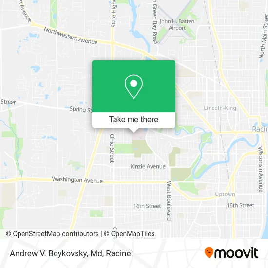 Andrew V. Beykovsky, Md map