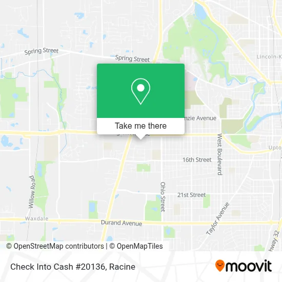 Check Into Cash #20136 map