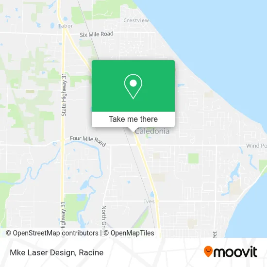 Mke Laser Design map