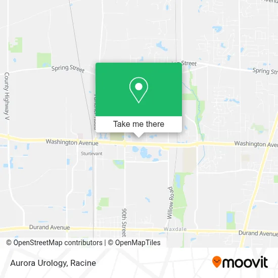 Aurora Urology map