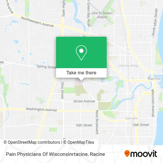 Pain Physicians Of Wisconsinrtacine map
