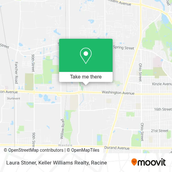Laura Stoner, Keller Williams Realty map