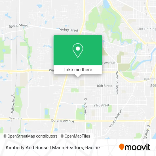 Kimberly And Russell Mann Realtors map
