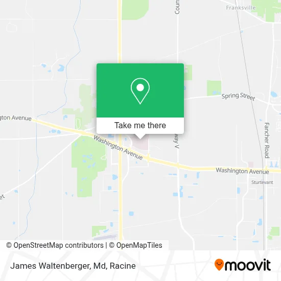James Waltenberger, Md map
