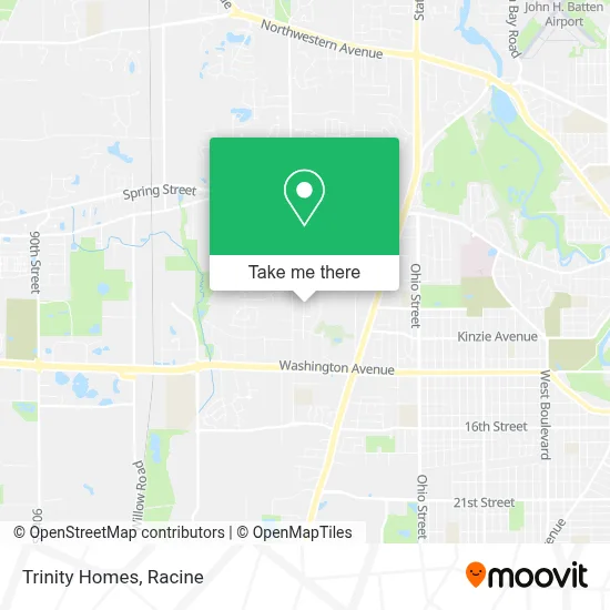 Trinity Homes map