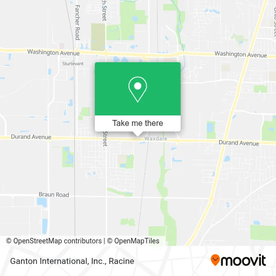 Ganton International, Inc. map