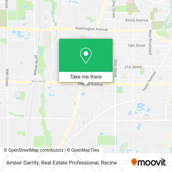 Amber Garrity, Real Estate Professional map