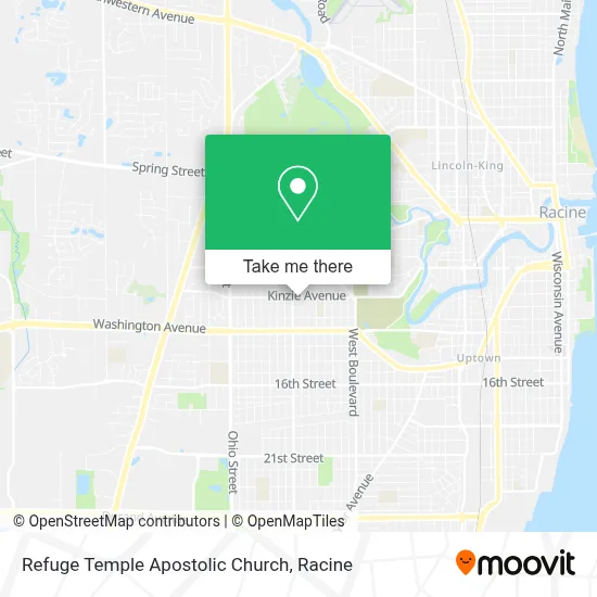 Refuge Temple Apostolic Church map