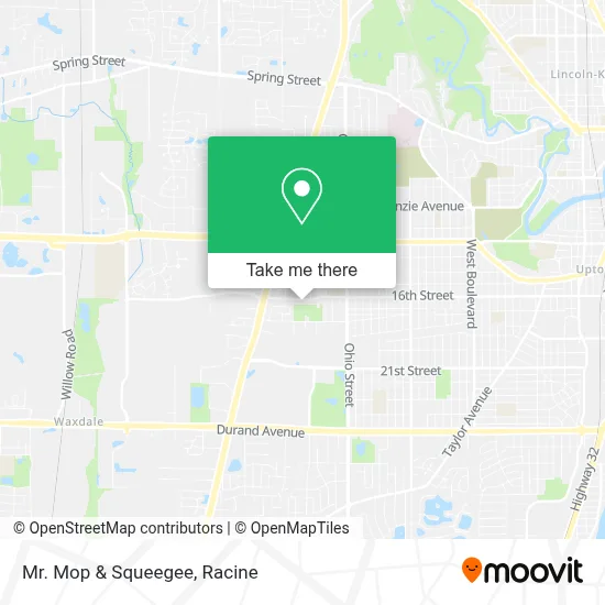 Mr. Mop & Squeegee map