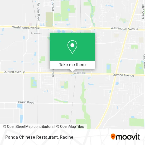 Panda Chinese Restaurant map