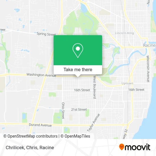 Chrilicek, Chris map
