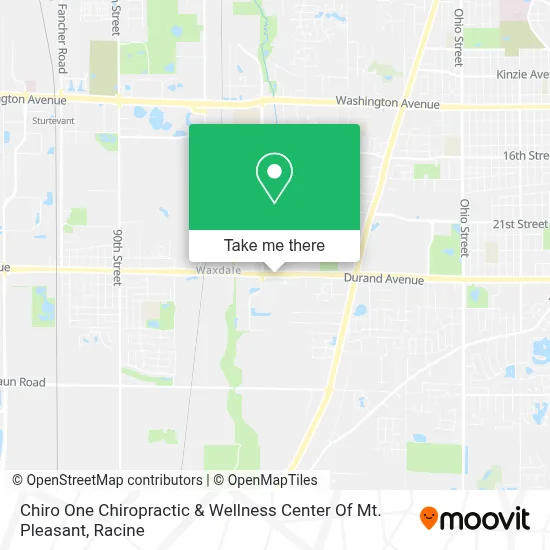 Chiro One Chiropractic & Wellness Center Of Mt. Pleasant map