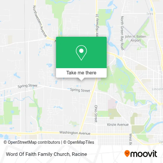 Word Of Faith Family Church map