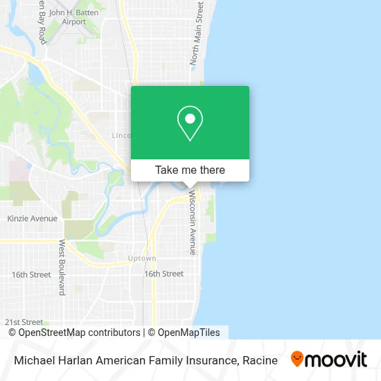 Michael Harlan American Family Insurance map