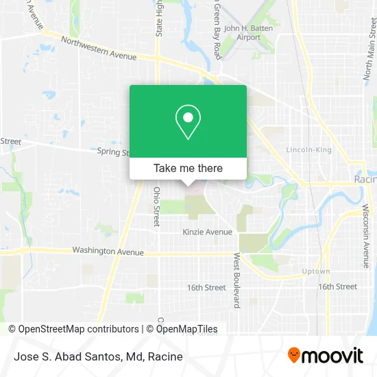 Jose S. Abad Santos, Md map