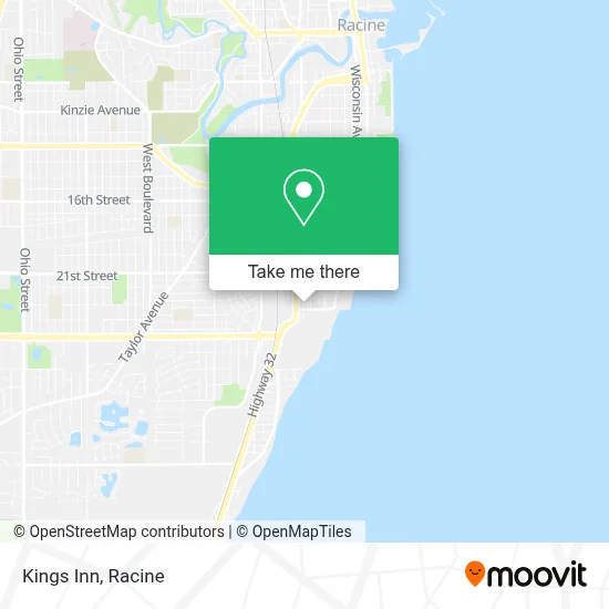 Kings Inn map