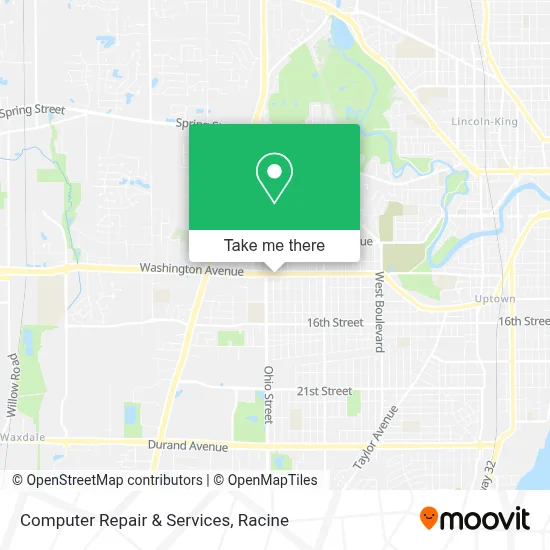 Computer Repair & Services map