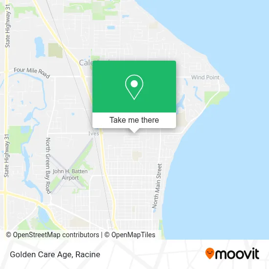 Golden Care Age map